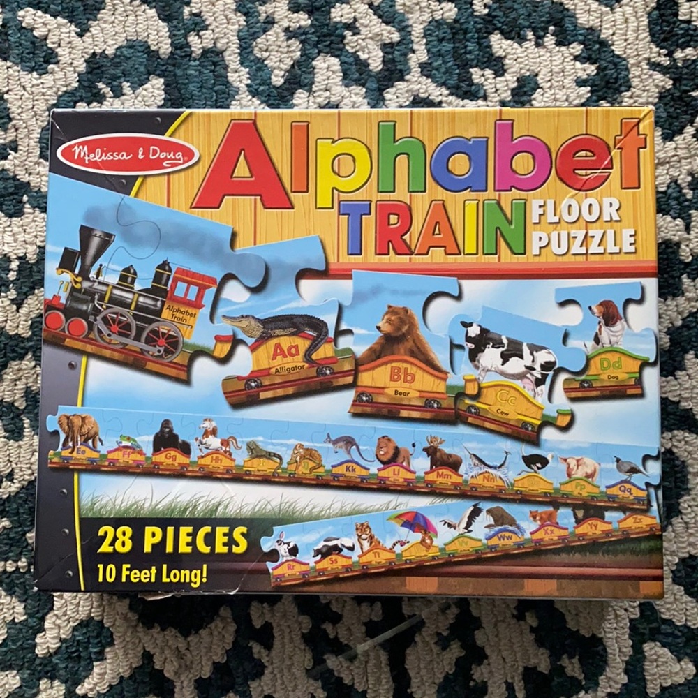 Melissa & Doug Alphabet Floor Puzzle